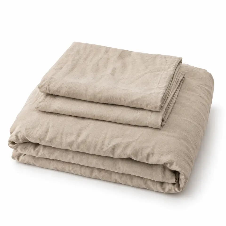 Linen Bedding Set, Double